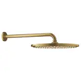 Верхній душ GROHE Rainshower з кронштейном, бронза (26066GN0)