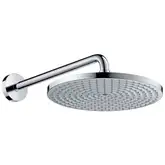 Верхній душ Hansgrohe Raindance S 300 1jet EcoSmart з тримачем 39см, хром (26601000)