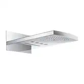 Верхний душ с подсветкой Hansgrohe Raindance 548х280 мм (белый/хром) 28410400