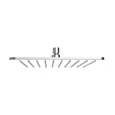 верхний душ Omnires Slimline chrome white 25x25 cm (WG225/OCRB)
