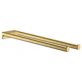 Полотенцедержатель Hansgrohe AddStoris 44,5 см, подвійний, Polished Gold Optic (41770990)