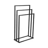 Вешалка для полотенец Yoka LONIA3 BLACK черная (P.LONIA3-BLK)