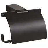 Тримач туалетного паперу 135012010 Nero з кришкою Bemeta Чехія