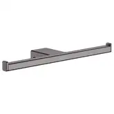 Тримач туалетного паперу подвійний Hansgrohe AddStoris, Brushed Black (41748340)