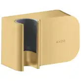 Шлангове з'єднання Axor One Fixfit Porter з тримачем, Brushed Gold Optic (45723250)