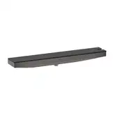 Настенный держатель Porter 500 с полкой правый Hansgrohe Porter E (цвет - шлифованный чёрный хром) 26858340