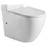 Чаша унітазу-компакту Mixxus Premium Ellipse-0402-R Bowl 660х390х855 Rimless без сидіння (MI8346)