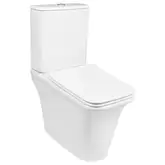Унитаз-компакт Qtap Kalao безободковый с сиденьем Soft-close QT08221213AW (QT08221213A W)
