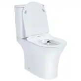Qtap Presto Унітаз-компакт безобідковий, білий (QT24221217AW)