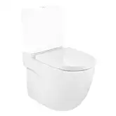 Roca Meridian-N Compacto Rimless Унітаз, білий (A34224L000)
