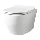 Унітаз підвісний з кришкою Artceram TEN 4.0, білий (TEV006 01; 00 + TEA005 01) (TEV006 01; 00_TEA005 01)