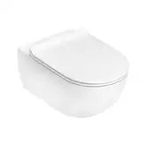 Унитаз подвесной Goclean® (безободковый) Flaminia App (без сиденья), цвет - Latte Milky White матовый (AP118G Latte)