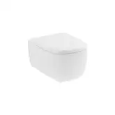 Nic-Design Унітаз підвісний Nic Design Ovvio 37,4х53х28,5 см з кришкою Soft-Close, білий глянець (003479001_005437001)
