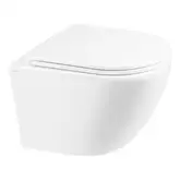 Унитаз подвесной Qtap Robin безободковый с сиденьем Soft-close QT1333046ERW