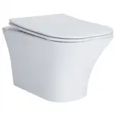 Унитаз подвесной Qtap Presto безободковый с сиденьем Soft-close QT24332615EW