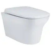 Унитаз подвесной Qtap Gemini безободковый с сиденьем Soft-close QT25332614EW
