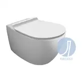Simas Vignoni Унитаз подвесной Rimless, белый матовый (VI18WM/F85)