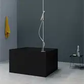 Nic-Design Ванна зі штучного каменю Nic Design Tub 100х100х60h см, Antracite матовий (014234013)