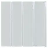 Штора на ванну Qtap Gemini WHI401314RP6 стекло Pear 6 мм, 130x140 см (GEMWHI401314RP6)