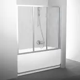 Двері для ванни трьохелементні AVDP3-180 Transparent, (40VY0U02Z1) RAVAK