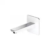 вилив на ванну Omnires Parma chrome/white (WDPARMACRB)