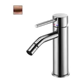 Змішувач для біде Paffoni Light без донного клапана, Brushed Copper (LIG131RMSP)