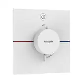 Термостат на 1 потребитель Hansgrohe ShowerSelect Comfort E (цвет - белый матовый) 15571700