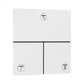 HANSGROHE ShowerSelect Comfort E Вентиль на 3 споживача, білий матовий (15573700)