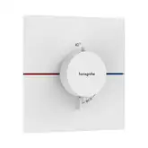 Hansgrohe ShowerSelect Comfort E Термостат, білий мат (15574700)