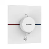 Hansgrohe ShowerSelect Comfort E Термостат, білий матовий (15575700)