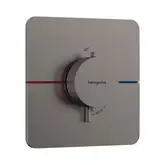 Термостат на 1 потребитель Hansgrohe ShowerSelect Comfort Q (цвет - матовый чёрный хром) 15588340