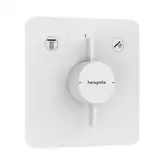 Hansgrohe DuoTurn Q Смеситель, белый матовый (75414700)