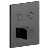 Смеситель для душа Paffoni Compact Box (цвет - чёрный матовый) (CPM518NO)