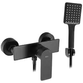Смеситель для ванны REA URBAN BLACK черный настенный (REA-B9909)