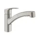 Grohe EUROSMART смеситель для умывальника, однорычажный, цвет хром (30305DC1)