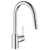 Змішувач одноважільний для кухонної мийки з витяжною лійкою Grohe Get 31484001