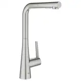 Кухонний змішувач Grohe Zedra, сталь (32553DC2)