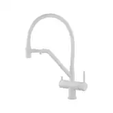 KOER KB-72006-03 Смеситель кухонный с выходом для воды, черный (KR3381)
