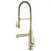 Kraus Artec Pro Змішувач кухонний, золотистий матовий (KPF-1603BG)