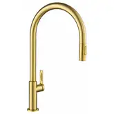 Kraus Oletto Змішувач кухонний, чорний матовий (KPF-2821BB)
