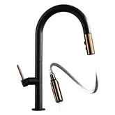 Смеситель для кухни REA APOLLO BLACK ROSE GOLD (REA-B9600)