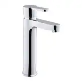 15494551 Lento Tall Змішувач для раковини, підкл. 1/2, хром Adell (15494551)