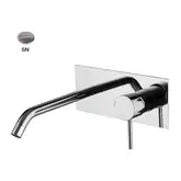 Змішувач для умивальника Fima Carlo Spillo, BRUSHED NICKEL (F3051LX5SN)