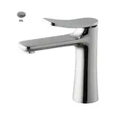 Fima Carlo Змішувач для умивальника Fima Flo, браширований нікель (F3801SN)