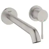 Змішувач для умивальника Grohe Essence New L-Size, зовнішня частина, дамаська сталь (19967DC1)