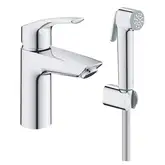 Grohe Eurosmart New Змішувач для раковини, хром (23124003)