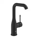 Grohe Essence New Змішувач для умивальника, чорний матовий (24177KF1)