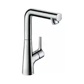 Змішувач для умивальника Hansgrohe Talis S 210 з донним клапаном, хром (72105000)