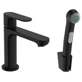 Hansgrohe Rebris S 110 Смеситель для умывальника, Matt Black (72215670)