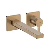 Hansgrohe Tecturis E Смеситель для раковины, шлифованная бронза (73051140)